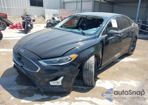 2020 Ford Fusion Titanium from USA, damaged, VIN 3FA6P0D98LR204621
